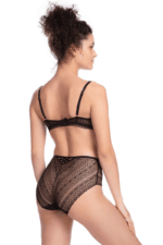 Πακέτο 2 Ψηλόμεσων Σλιπ: Μαύρο & Μαύρο με Μοτίβα - Κομψότητα και Άνεση - Image 3