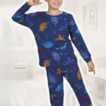 Εφηβική Πιτζάμα "Δεινόσαυροι" - Διασκεδαστική Άνεση για Μικρούς Εξερευνητές