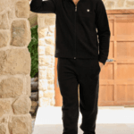 Ανδρική Πιτζάμα Με Φερμουάρ Fleece