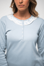 Mira Γυναικεία Χειμερινή Κλασική Πιτζάμα - Image 4