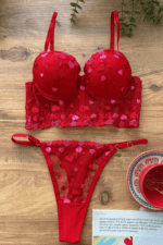 Αισθησιακή Κόκκινη Δαντέλα: Η Απόλυτη Έκφραση του Πάθους