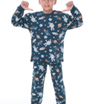 Παιδική Πιτζάμα με Αστροναύτες και Πλανήτες