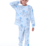 Βρεφικό Σετ Πιτζάμας για Αγόρια με Μοτίβο Ζωάκια