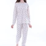 Σετ Πιτζάμας για Εφηβικά Κορίτσια με Λουλουδάτο Σχέδιο