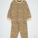 Παιδικό Σετ Πιτζάμας με Leopar Καρδιές