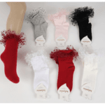 Παιδικές Κάλτσες Katamino Kids με Τούλι & Πουά Σχέδιο