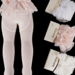 Βρεφικό Καλσόν Katamino Baby με Δαντελωτό Φιόγκο - 100 DEN