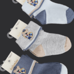 ⚓🐻Βρεφικές Κάλτσες Katamino Baby με Κεντητό Αρκουδάκι Ναύτη