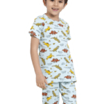 Παιδική Πιτζάμα με Δεινόσαυρους – Γαλάζια
