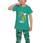 Παιδική Πιτζάμα με Δεινόσαυρους – Πράσινη