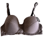 Σουτιέν Δαντελένιο Μεγάλου Μεγέθους Σε Taupe Χρώμα