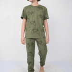 Παιδική Βαμβακερή Πιτζάμα για Αγόρια με Σχέδιο Χειριστήρια