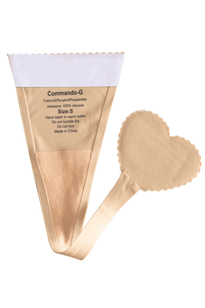 Commando-G – Αόρατο Αυτοκόλλητο G-String Εσώρουχο - Image 3