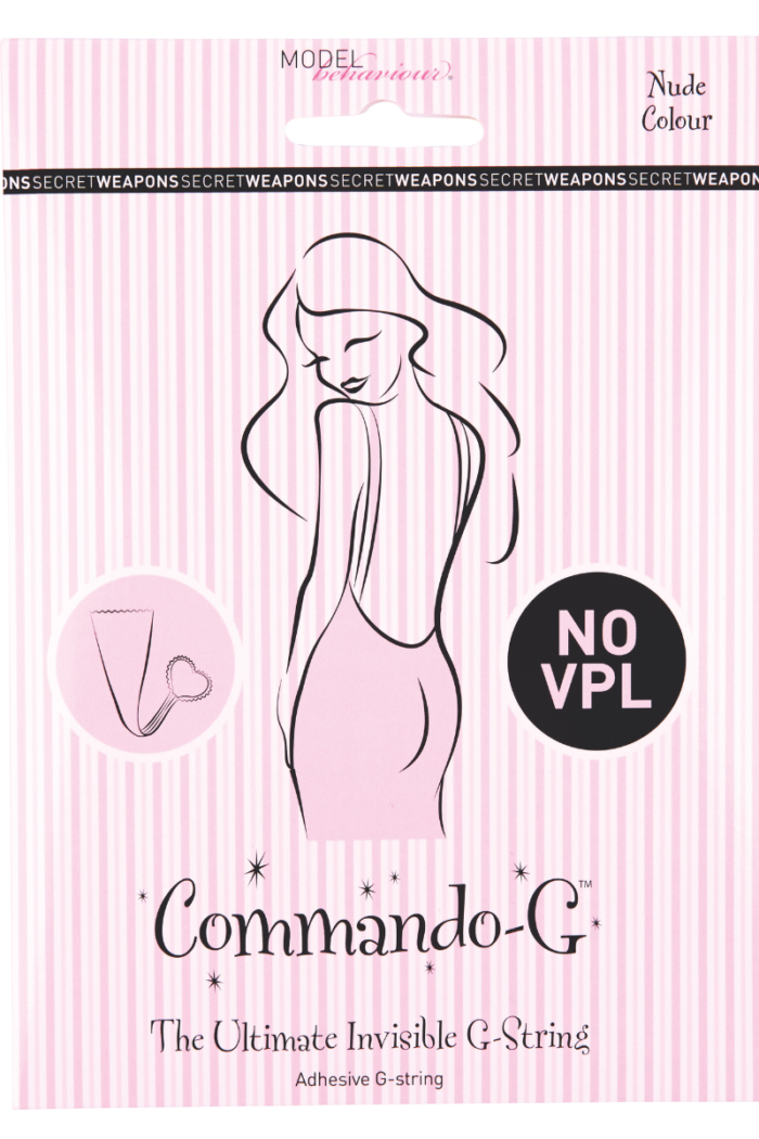 Commando-G – Αόρατο Αυτοκόλλητο G-String Εσώρουχο - Image 2