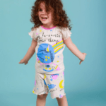 🚀 Παιδική Πιτζάμα "My Favourite Space Things" – Happy Family