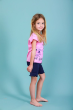 💜 Εφηβική Πιτζάμα Κοριτσιού "Kindness & Love" – Happy Family - Image 2