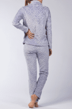 Γυναικεία Fleece Πιτζάμα "Mystic" - Mellissa Brown Lilac - Image 4