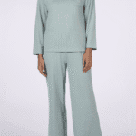 Γυναικεία Πιτζάμα Μακρυμάνικη Πράσινη